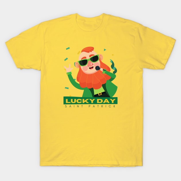 Saint Patrick Day T-Shirt by François Belchior